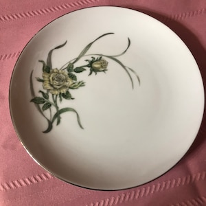 Harmony House Made in Japan Fleur Pattern Salad Plate 7 7/8” Set of 5