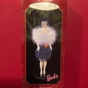 Gay Parisienne Hallmark Keepsake Ornament 1999 sixth in series Barbie Collector Series