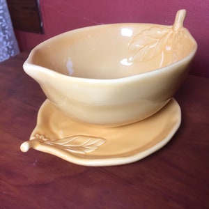 Target Home Lemon Bowl and Saucer Set Handcrafted American Simplicity