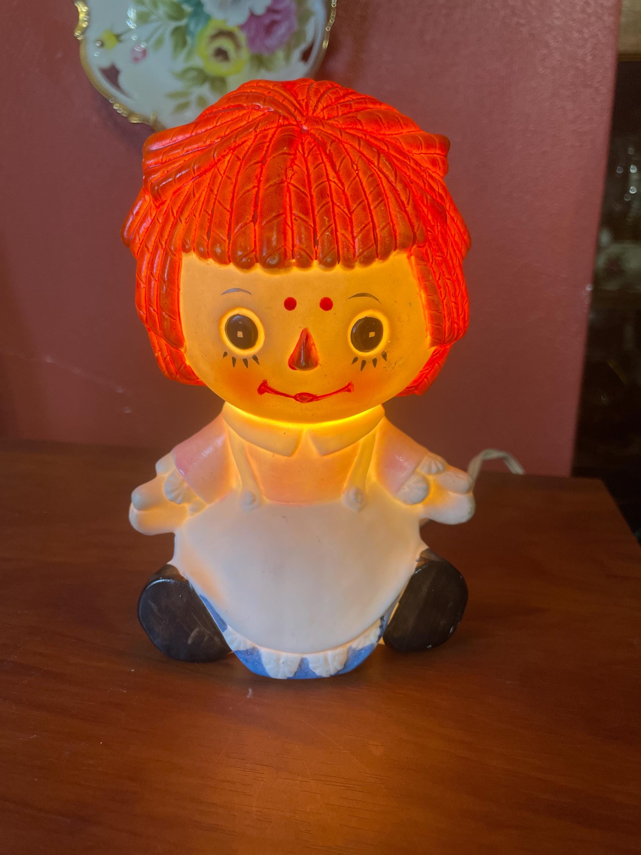 Raggedy Ann Nightlight - Etsy