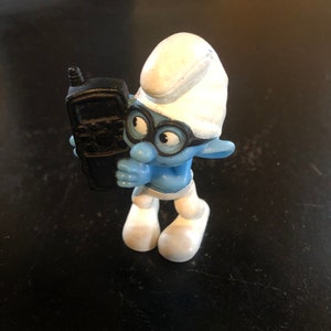 Brainy Smurf Peyo McdonaldsToy Collectable Figurine