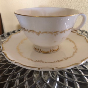 Vintage Royal Doulton Tea Cup and Saucer Richelieu