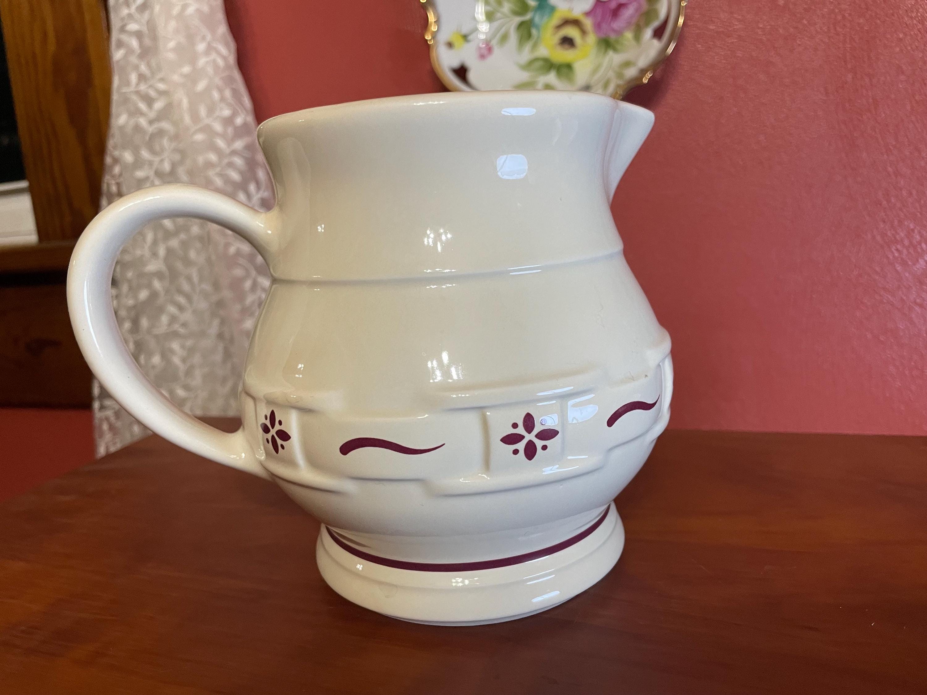 Longaberger Red Pottery - Etsy
