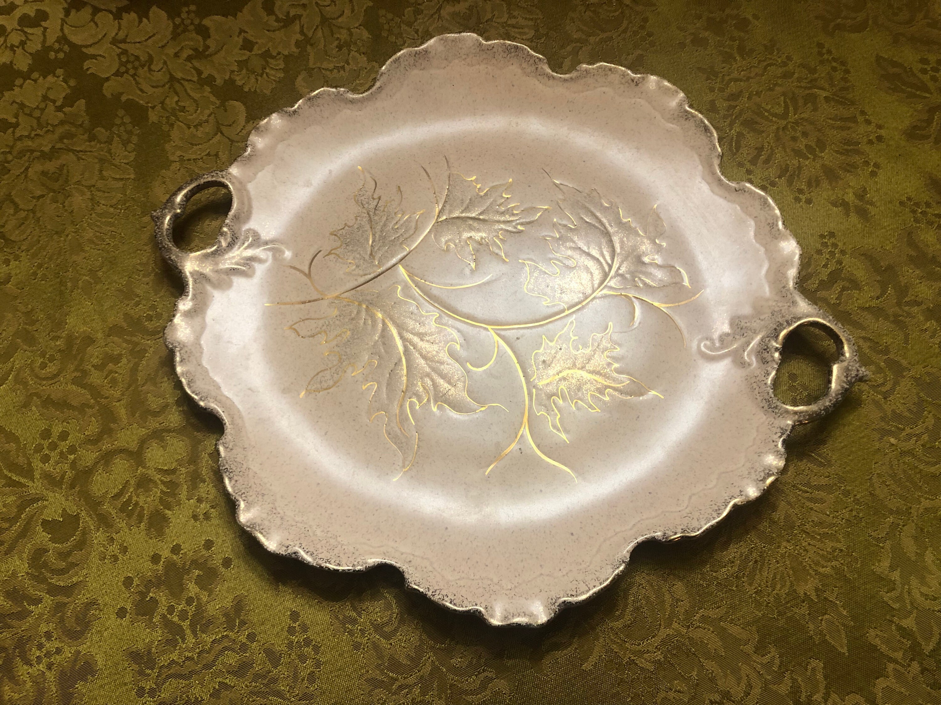 California Original Pottery Leaf Tray - Etsy