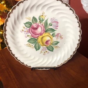 1930s Quban Royal Dinner Plate Discontinued