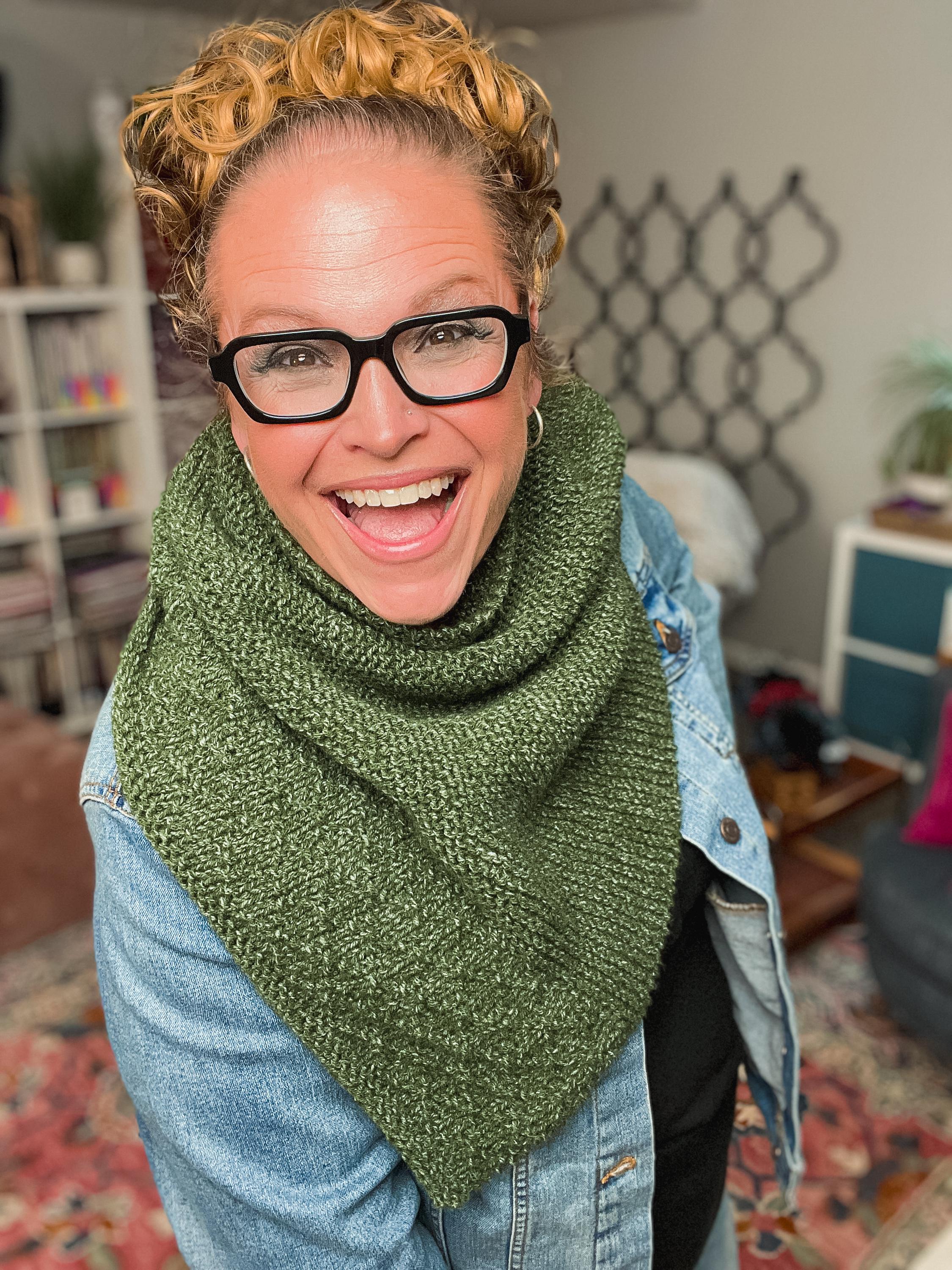 KNITTING PATTERN + VIDEO / Peak Serenity Knit Shawl / Side to Side ...