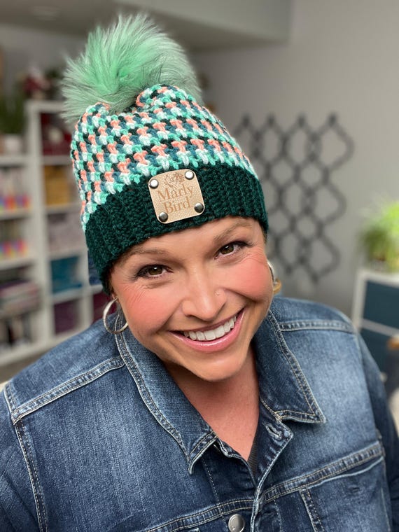 CROCHET PATTERN + VIDEO / Hat With Pom Pom/ Flicker and  display picture 2