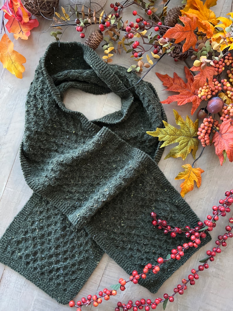 3 Pattern Set KNIT PATTERNS / 3 Pattern Set / Knit Hat, Knit Scarf, Knit Mittens ...
