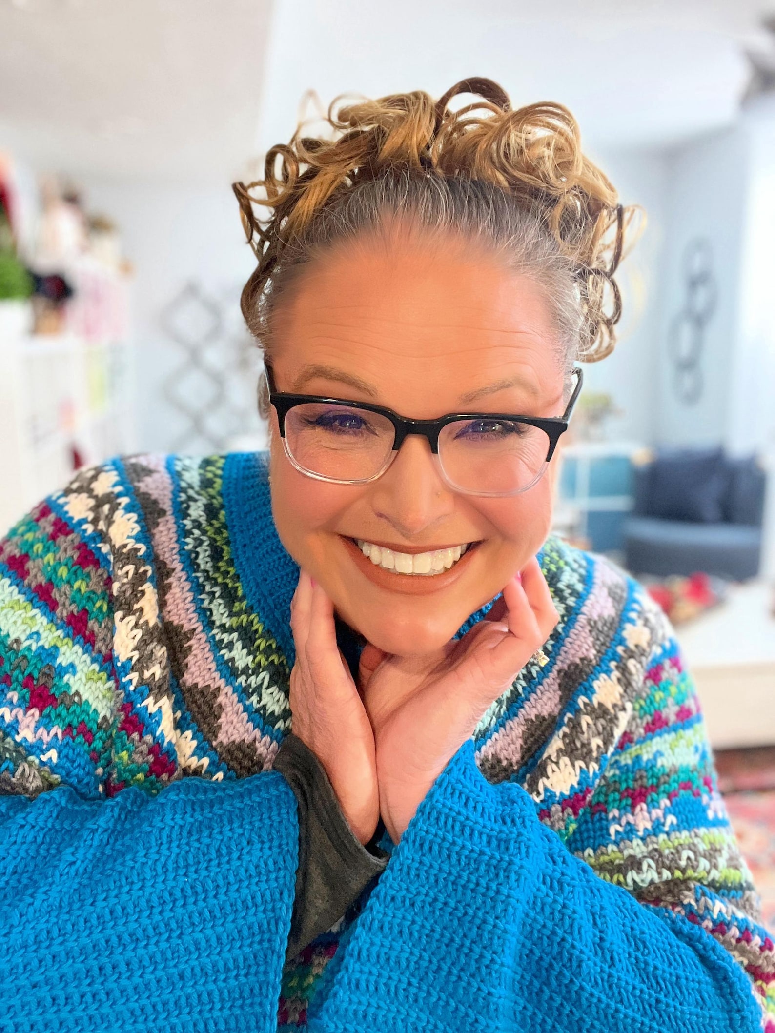 CROCHET PATTERN + VIDEO / Spectrum Stitch Crochet Swoncho – Stranded ...