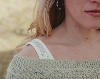 【2plan】Leven summer openwork knit Continuing the Knitting Journey: Halcyon Lace Sweater. Part