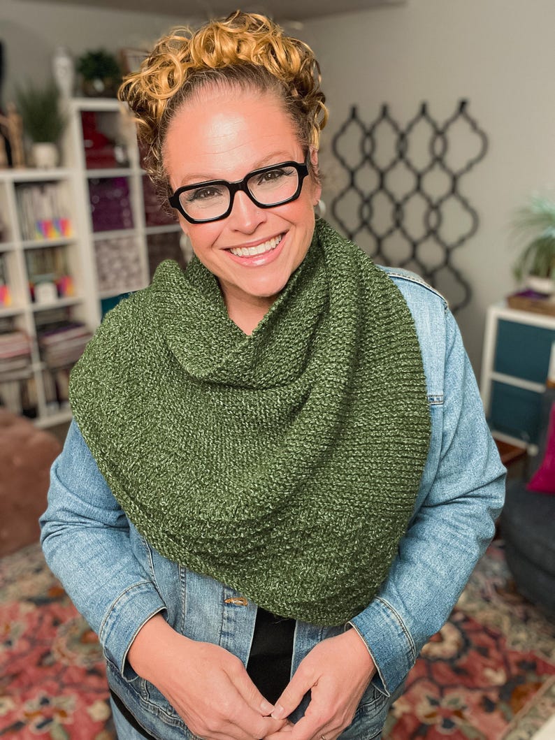 KNITTING PATTERN + VIDEO / Peak Serenity Knit Shawl / Side to Side ...