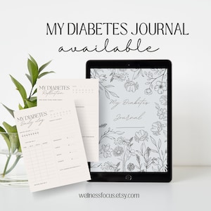 Dagelijks diabetes digitaal dagboek en logboek