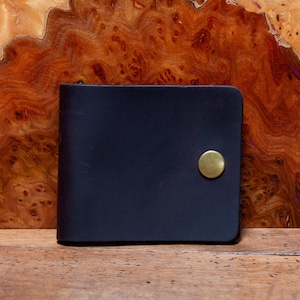 Porte-monnaie homme en cuir de qualité, Portefeuille homme compact en cuir, Porte-monnaie en cuir fait main, Cadeau d'anniversaire homme