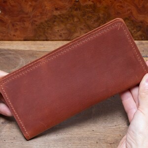Portefeuille femme cuir de qualité, Portefeuille cuir véritable fait main, Portemonnaie cuir femme artisanal, Cadeau anniversaire pour femme