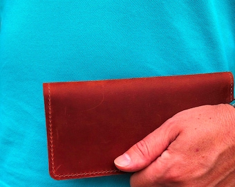 Handmade leather wallet for men, high-quality leather wallet, genuine leather wallet, birthday gift idea for men
