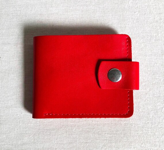 Porte-monnaie Homme En Cuir Fait Main – Marron – Carte De Crédit – Neuf Sans étiquette