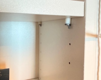 IKEA Billy Regalbodenerhöhung 1cm – Shelf Pin Erhöhung für Billy Regal – Bücherregal Anpassung – Lösung für zu niedrige Regalböden Set 20 St