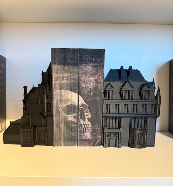 Haunting Adeline Buchstützen inspiriert Dark Romance Parsons Manor Bookish Hunting Adeline Geschenkidee Herrenhaus Wintergarten 3D Druck
