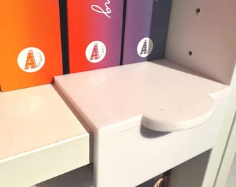 Book Aligner – Book ruler for perfectly aligned book spines | 3D printed book organizer for shelves | Aesthetic bookish decor for bookies