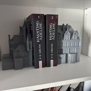 Haunting Adeline Boekensteunen Geïnspireerd Donkere Romantiek Parsons Manor Boekachtige Jacht Adeline Cadeau Idee Landhuis Serre 3D Print afbeelding 8