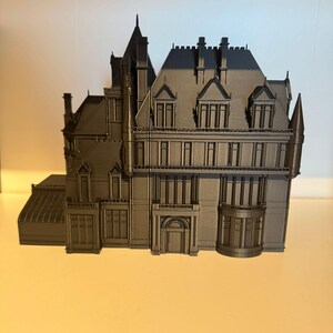 Haunting Adeline Boekensteunen Geïnspireerd Donkere Romantiek Parsons Manor Boekachtige Jacht Adeline Cadeau Idee Landhuis Serre 3D Print afbeelding 5