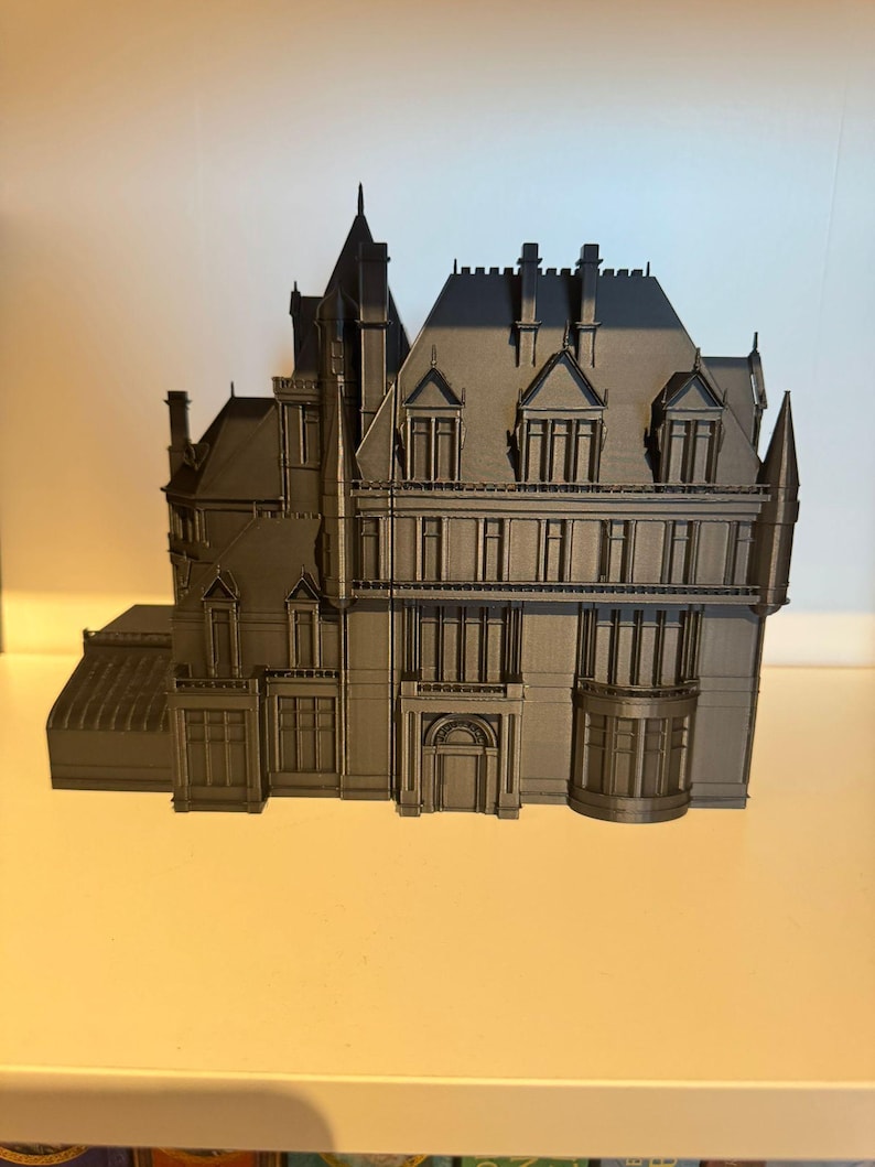 Haunting Adeline Boekensteunen Geïnspireerd Donkere Romantiek Parsons Manor Boekachtige Jacht Adeline Cadeau Idee Landhuis Serre 3D Print afbeelding 5