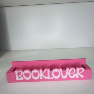 Soporte para lector de libros electrónicos Kindle, Tolino, Pocketbook y más. Soporte con frases intercambiables. Regalo ideal para amantes de los libros. BookTok Bookish. imagen 7
