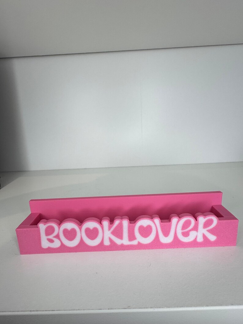Soporte para lector de libros electrónicos Kindle, Tolino, Pocketbook y más. Soporte con frases intercambiables. Regalo ideal para amantes de los libros. BookTok Bookish. imagen 7
