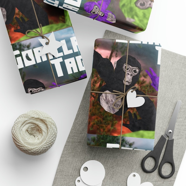 Gorilla Tag Wrapping Paper
