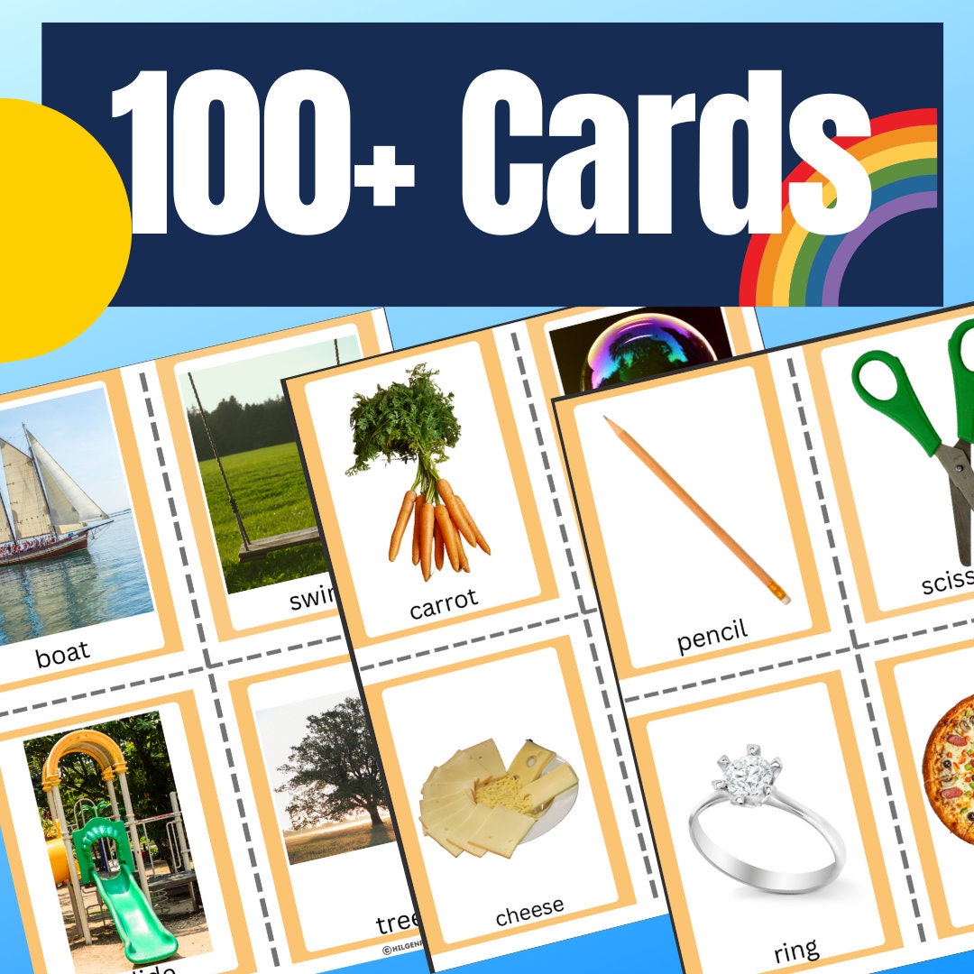 Common Object Picture Cards for Speech Therapy ABA Autism ABLLS-R C14 ...