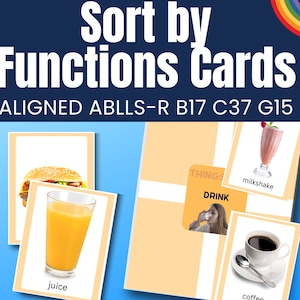 May include: A set of colourful cards with images of food and drinks. The cards are labelled with the words "Things" and "Drink". The cards are designed to help children learn about different types of food and drinks.