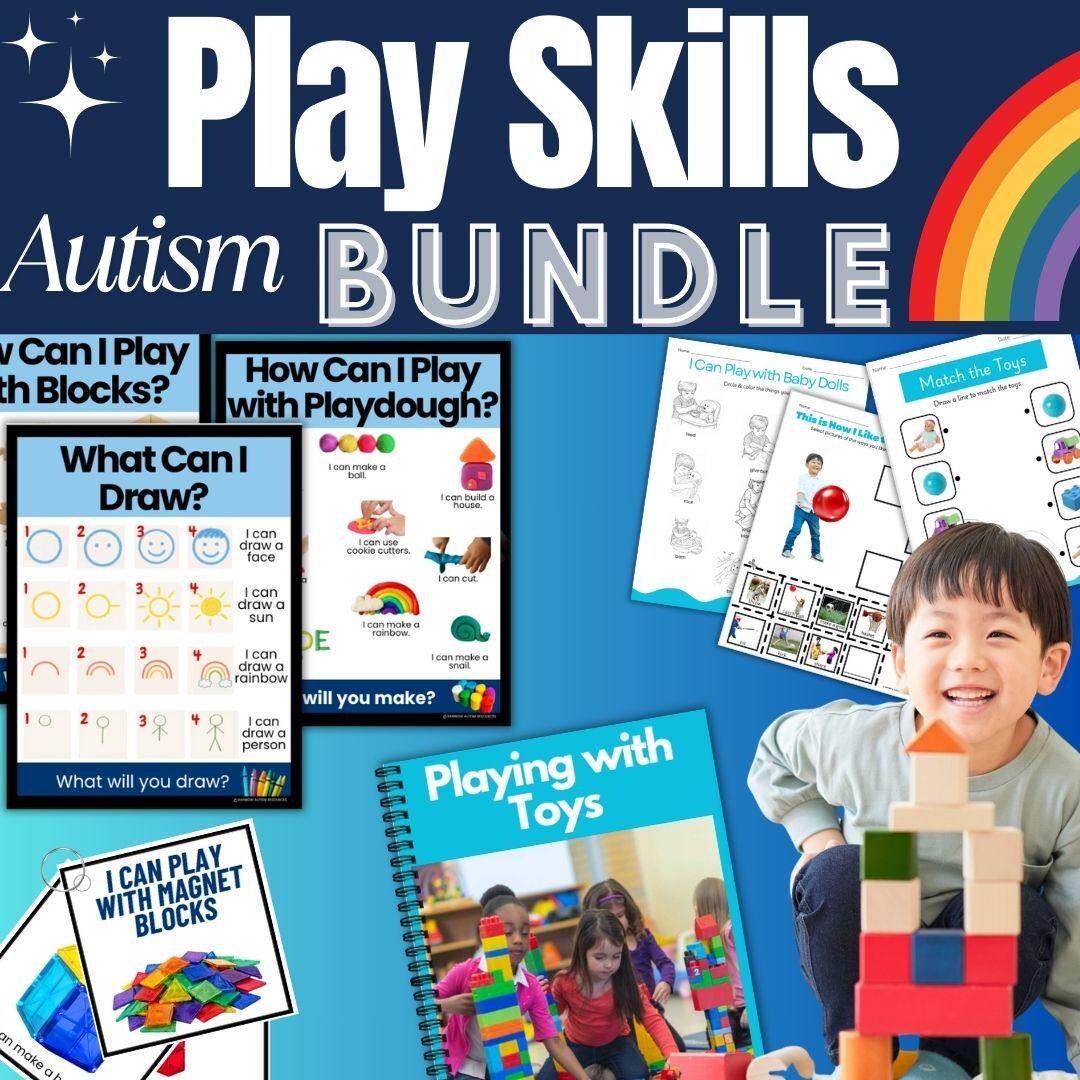 Autism Play Bundle Preschool Autism Social Skills Everything You Need ...