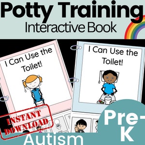 Potty Training Interactive Book: Autism Learning (Digital Download)