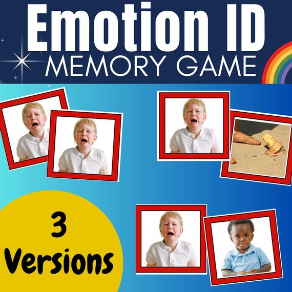 Schede didattiche sulle emozioni, attività stampabile Montessori sui sentimenti, programma prescolare - Schede didattiche per bambini piccoli - Italia