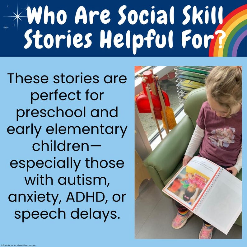 Editable Back to School Social Story for Preschool & Kindergarten ...