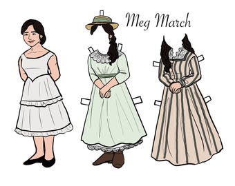 Little Women Paper Dolls