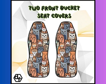 Cats car seat cover | cat car seat protector | car interior design | car gift | car accessories