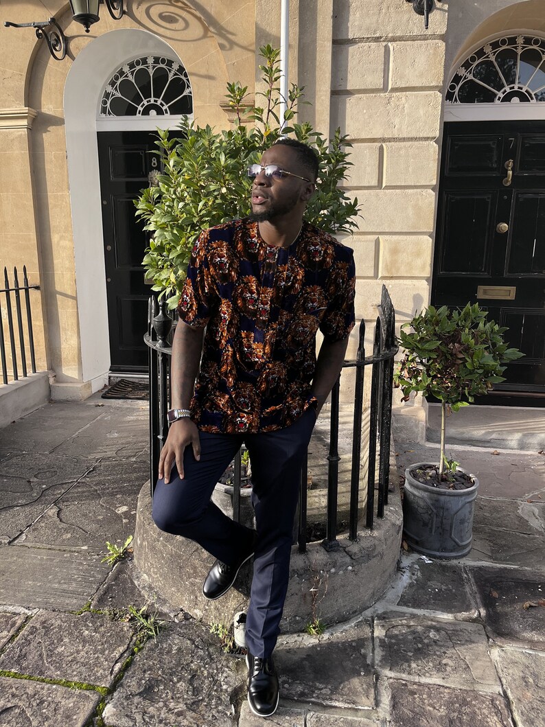 Emma Isi Agu | Isi Agu long | Men’s top| Isi cotton