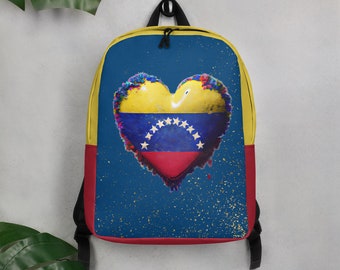 Minimalist Backpack, Mochila de Venezuela, Bolso de Venezuela, Accessories de Venezuela, Recuerdos de Venezuela