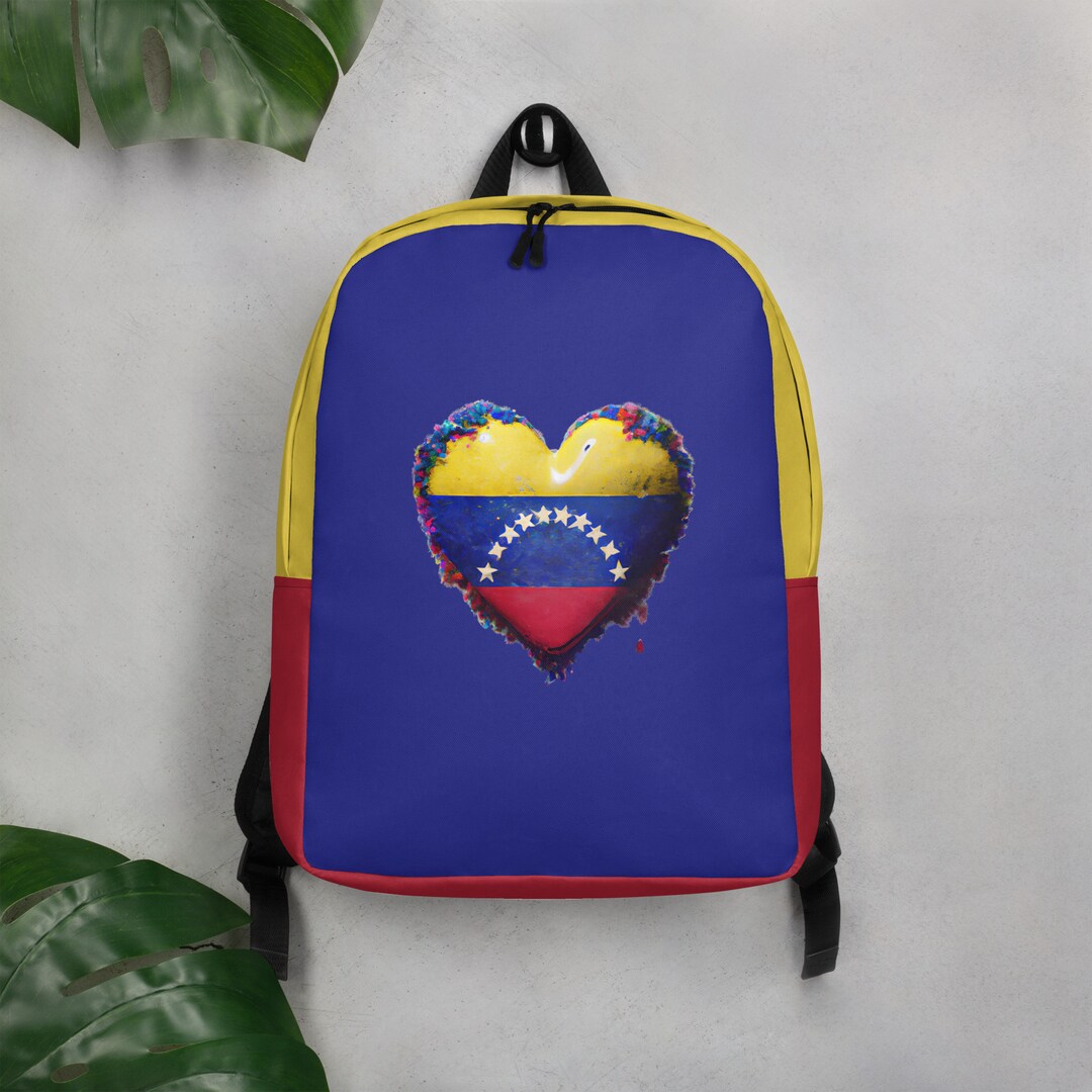 Minimalist Backpack Mochila De Venezuela Bolso De Venezuela Etsy