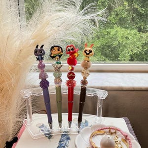 Bolígrafo con cuentas Disney para puerta / Mulan / bolígrafo personalizado / regalo
