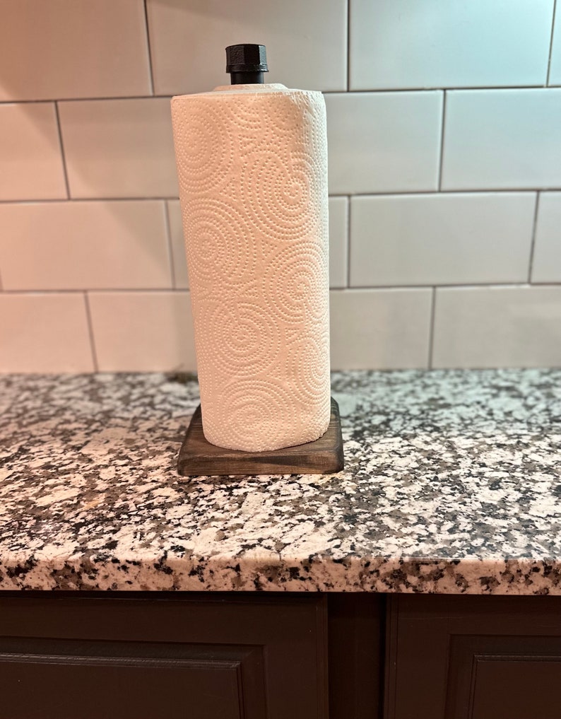 Farmhouse Paper Towel Holder Etsy