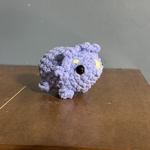 Crochet Triceratops, crochet dinosaur, dinosaur, plushie, stuffed animal, crochet toy, handmade