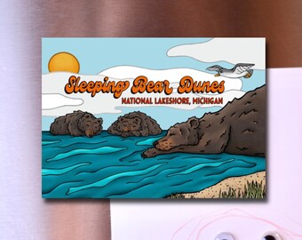 Sleeping Bear Dunes Magnet