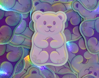 Gummy Bear Vinyl Stickers - Besito Studio