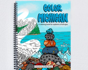 Color Michigan the Coloring Book