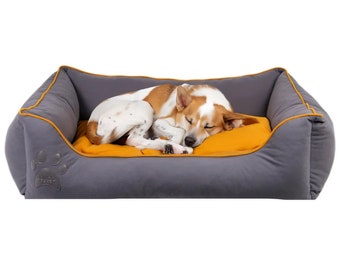 Dog bed Dog cushion Dog basket Dog sofa Dog blanket Cat bed Animal bed S M L Stylish Pet Lounger-Pet Nap Haven-Plush Pet Resting Place