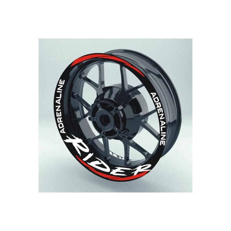 Motorcycle Wheel Stickers Decals Rim Tape Stripes Motorbike Etsy