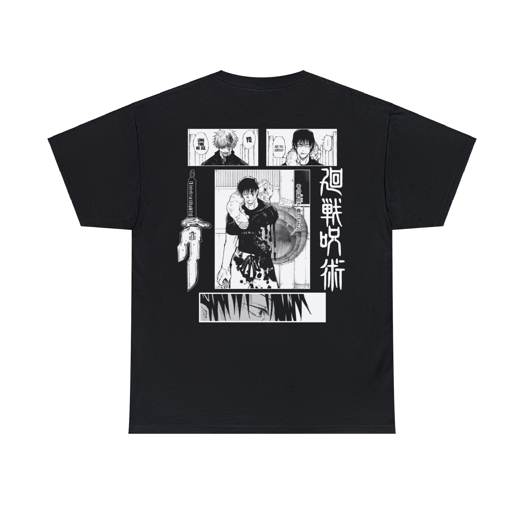 Toji Fushiguro Death And Gojo Satoru Double Sided Unisex T-Shirt