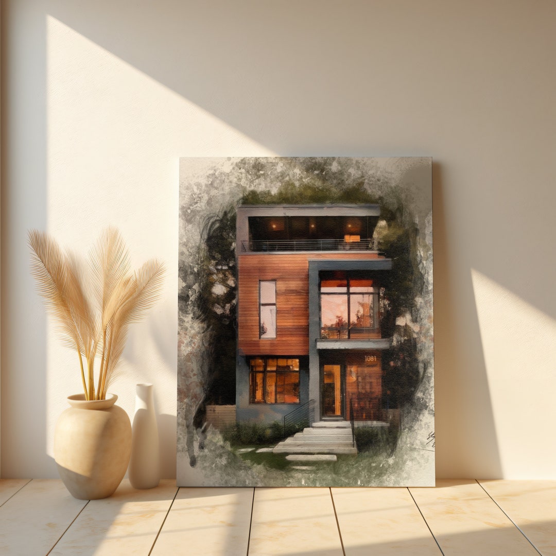 Custom home painting designs